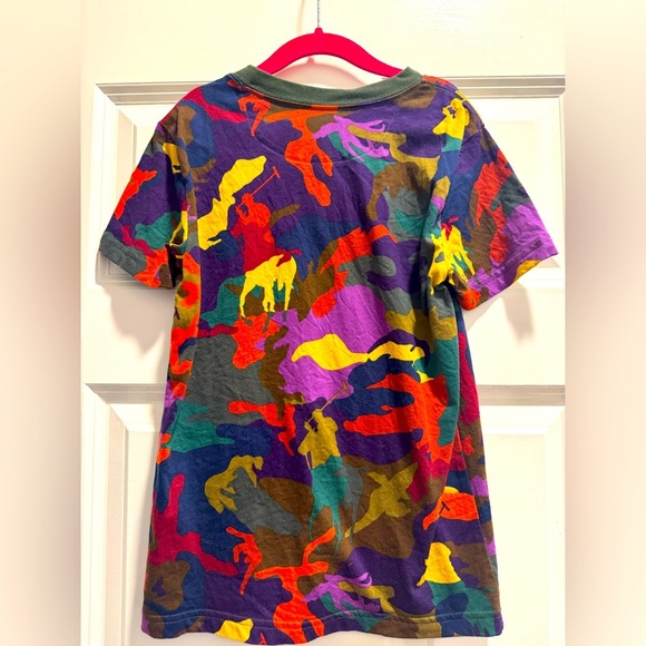 Polo by Ralph Lauren NWOT Sz 7 Kids' T-Shirt with Camouflage Print - Picture 2 of 6